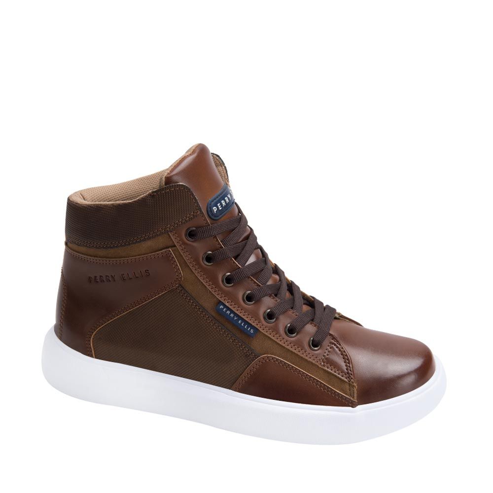 Tenis casual tipo bota Perry Ellis 6687 - 2022